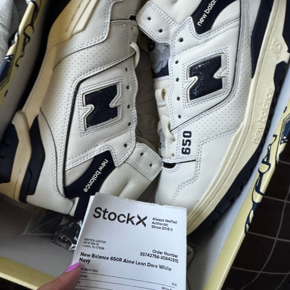 New Balance 650R Men's Sneakers - White & Navy